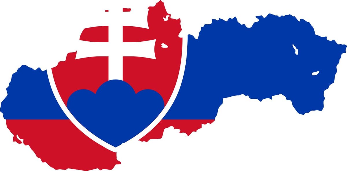 რუკა სლოვაკეთის დროშა