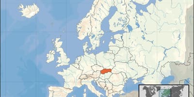 სლოვაკეთი მდებარეობა მსოფლიო რუკა